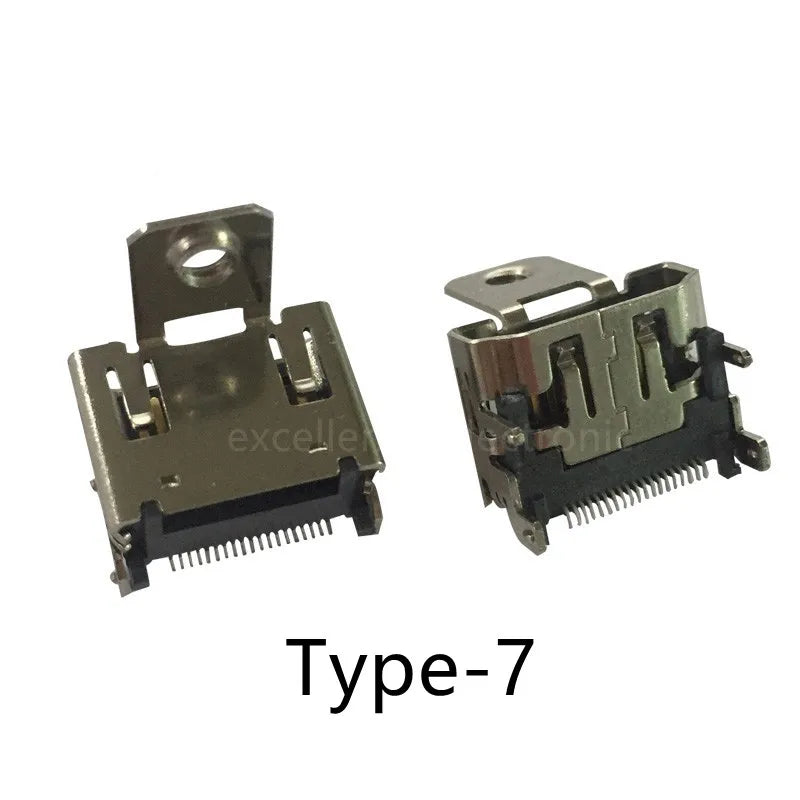HDMI HD Interface Connector SMD 19 Pin 19P Vertical Right Angle