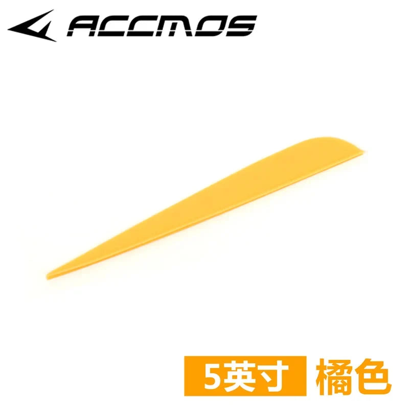 Lot Rubber Arrow Vanes 2 5 3 4 Inches Plastic Fletch Archery Feathers