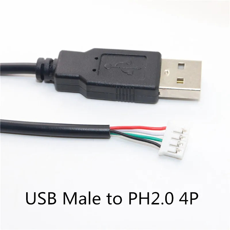 0 3m 5V USB Power Supply Cable XH2 54 PH2 Dupont 2P 4P Charger
