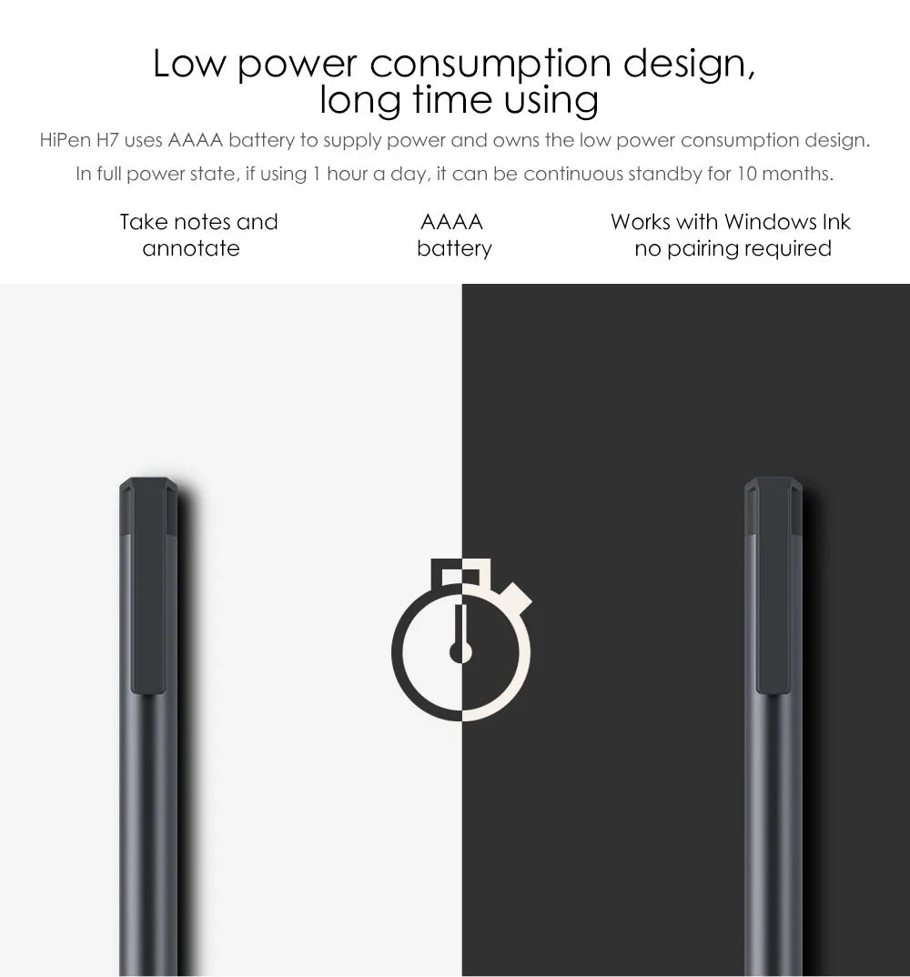 CHUWI HiPen H7 / H3 Stylus Pen for Tablets & Laptops