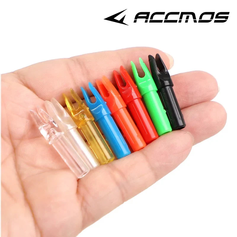 Archery ID Arrow Nocks Carbon Fiberglass Shaft DIY Accessory