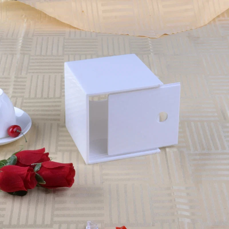 Modern Acrylic Tissue Box Cover | Holder & Dispenser