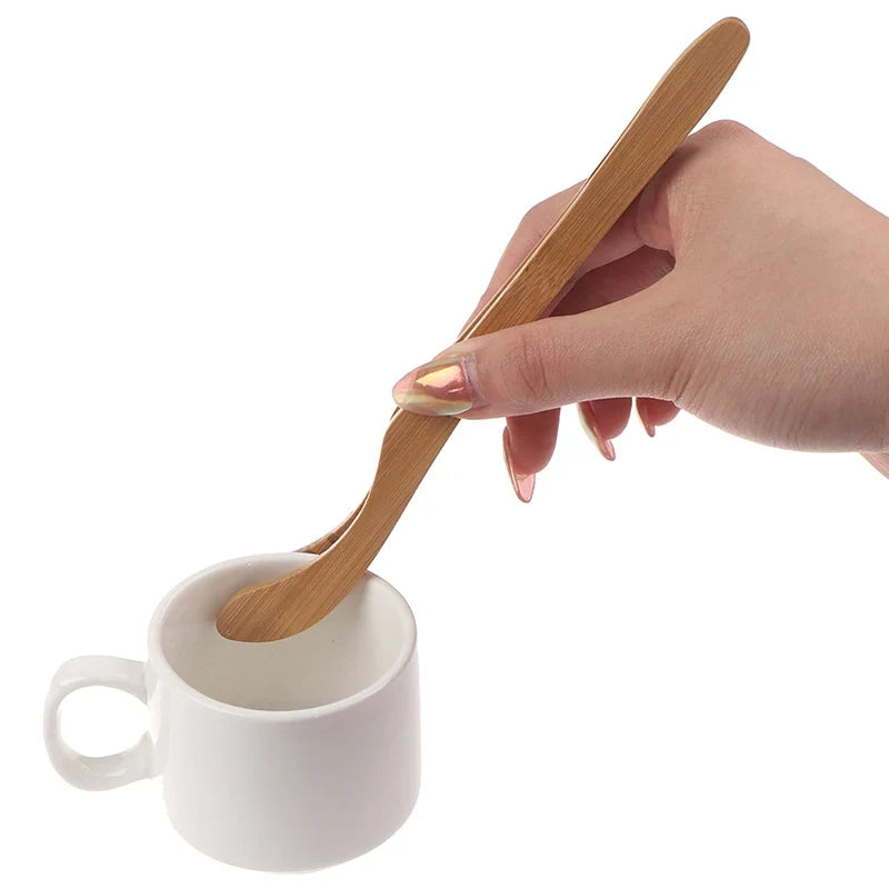 Bamboo Tea Tongs – Food Clips for Toast, Bagel & Sugar