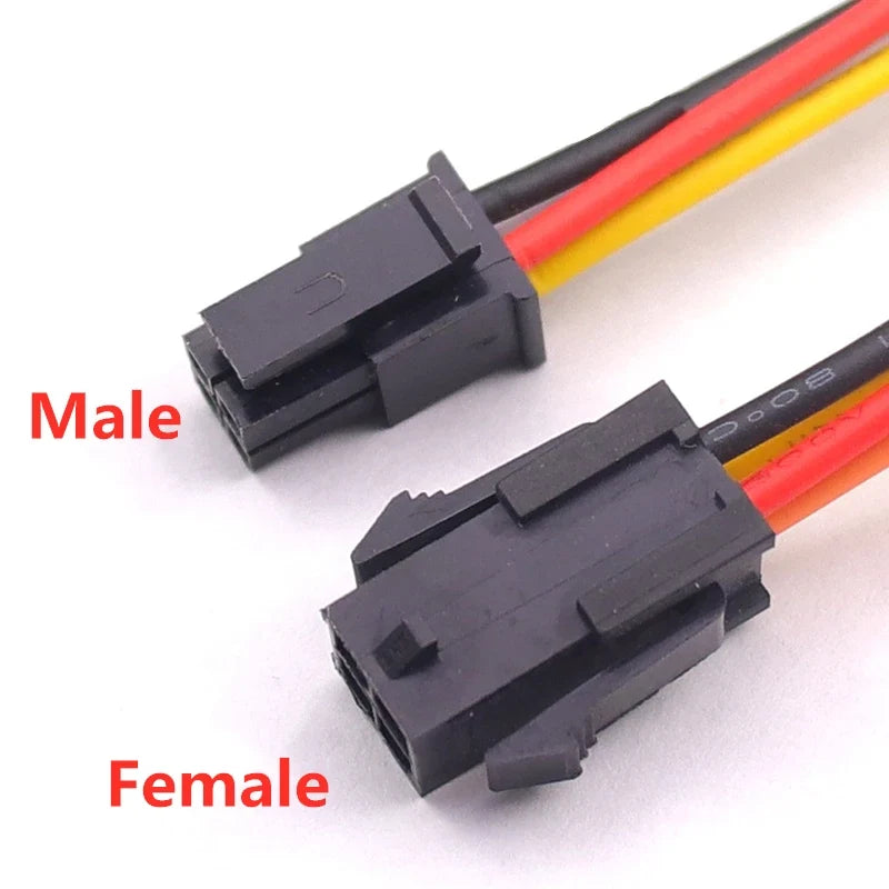 Molex Cables 20AWG Small 5557 5559 Male Female Air Docking Electronic