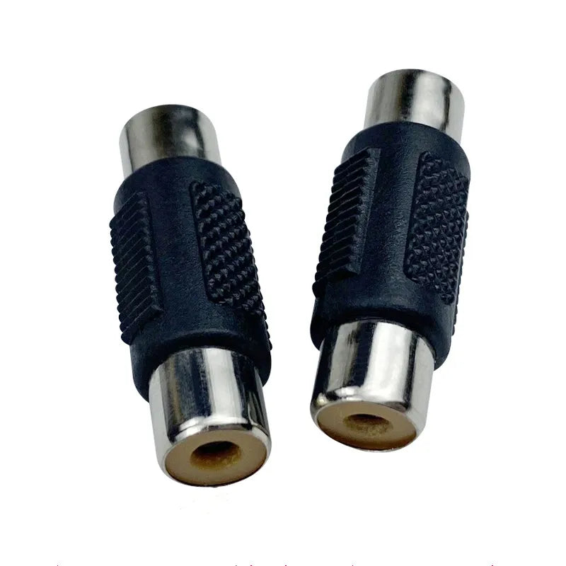 RCA Male Coupler Female Adapter AV Cable Plug Video Audio CCTV