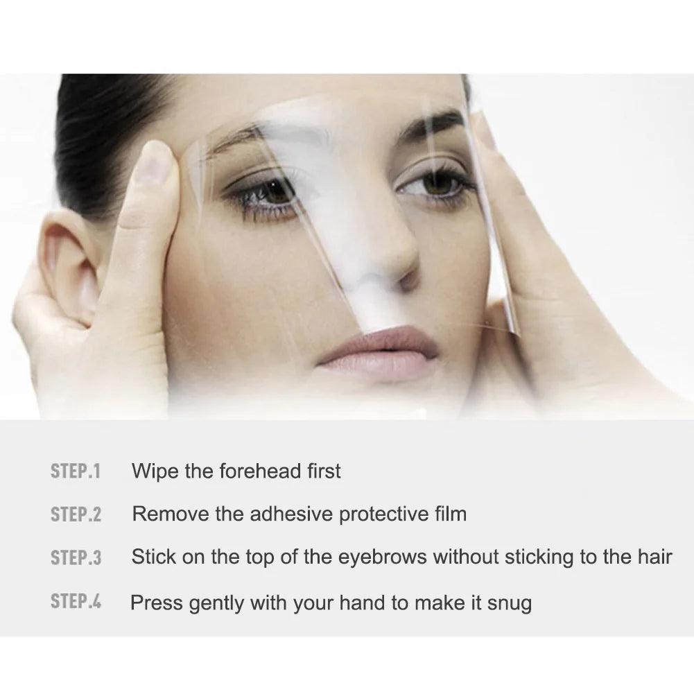 50-Pack Disposable Face Shields for Hair Cutting & Salon