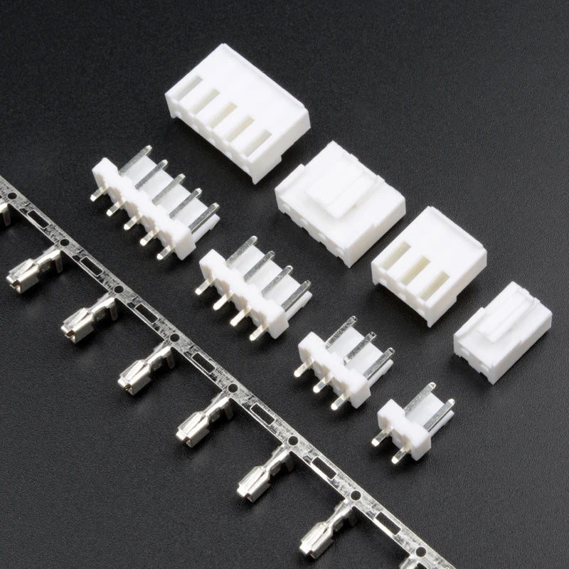 10sets VH 2P 3P 4P 5P 6P 7P 8Pin Male Plug Female Housing Terminals