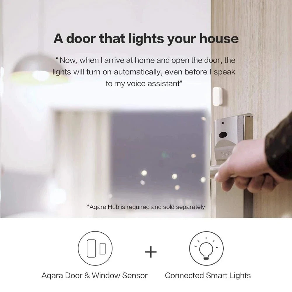 Aqara Door Window Sensor Zigbee Wireless Connection Smart Work Mi