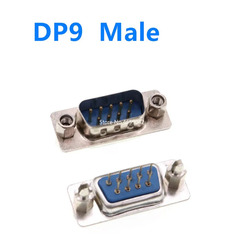 DB9 DB15 DB25 DB37 9 15 25 37 Pin Straight 180 Degree Male Female