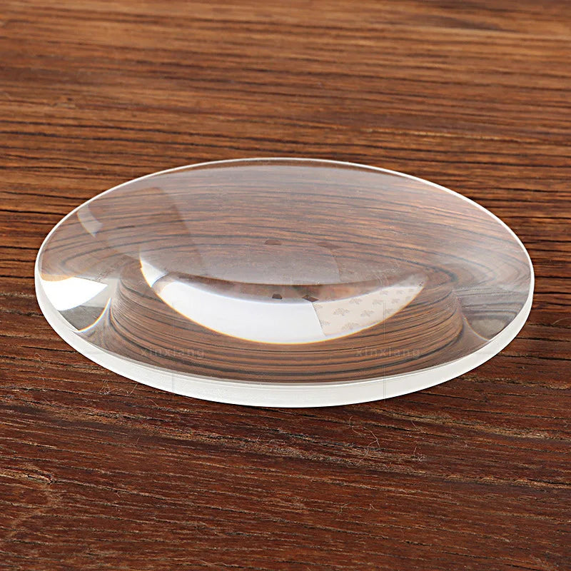 110mm K9 Optical Glass Biconvex Lens – DIY Projector & Science