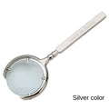60mm 8X Handheld Magnifying Glass – Antique Metal Magnifier