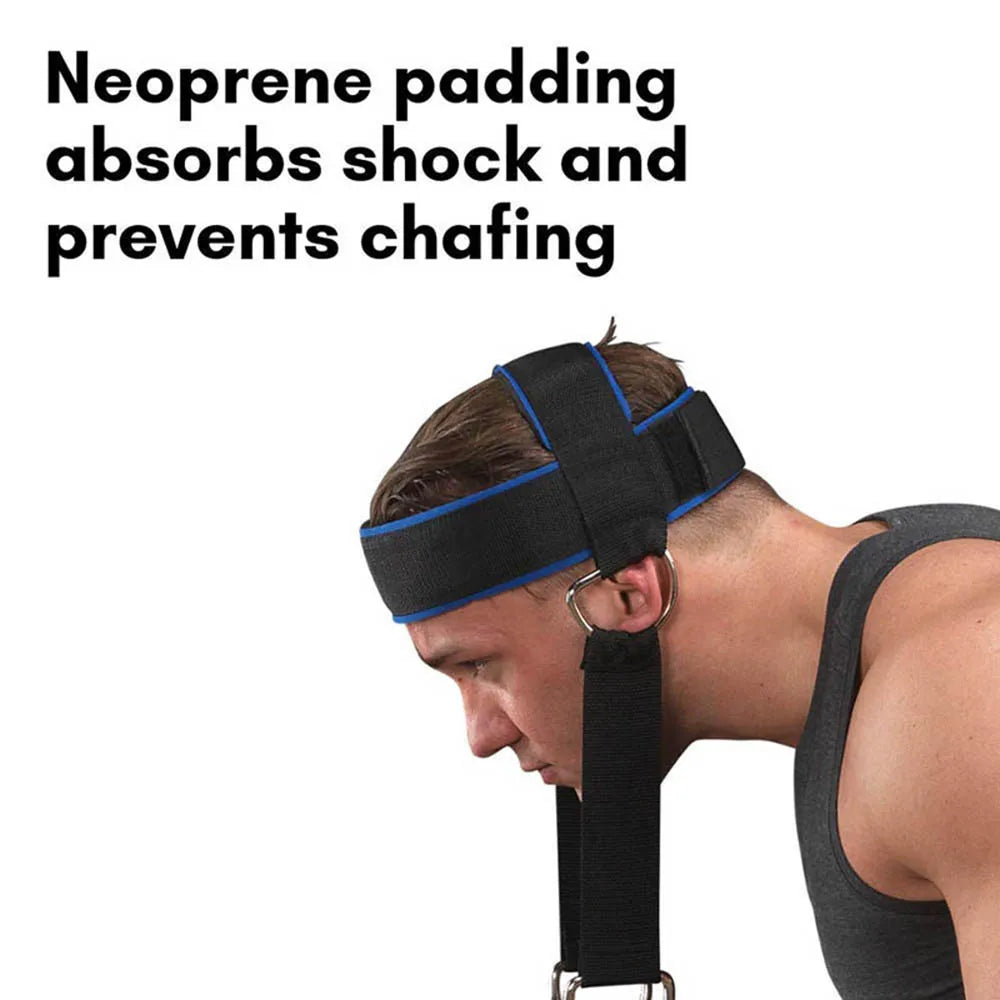 Adjustable Head Neck Training Harness – Weight Bearing Gym Strap