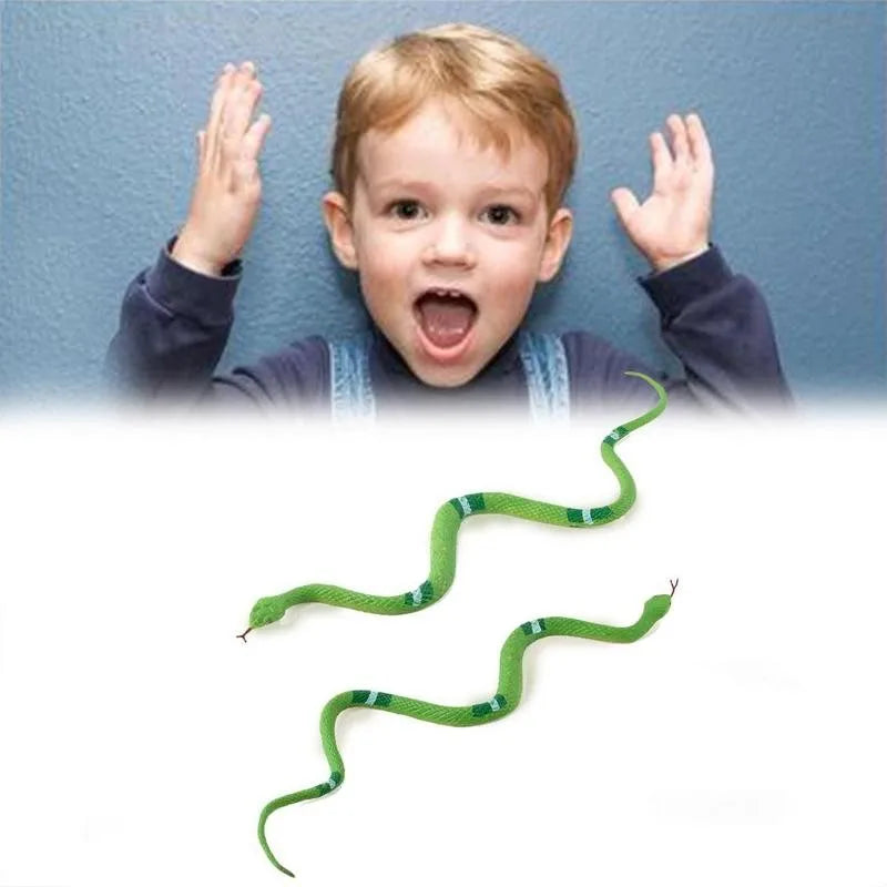 Realistic Plastic Tricky Toy Fake Snakes Boa Rattlesnake Model