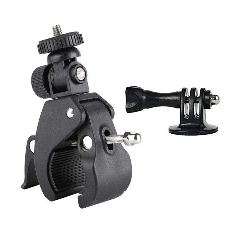 Bike & Motorcycle Handlebar Camera Mount – 360° Clip