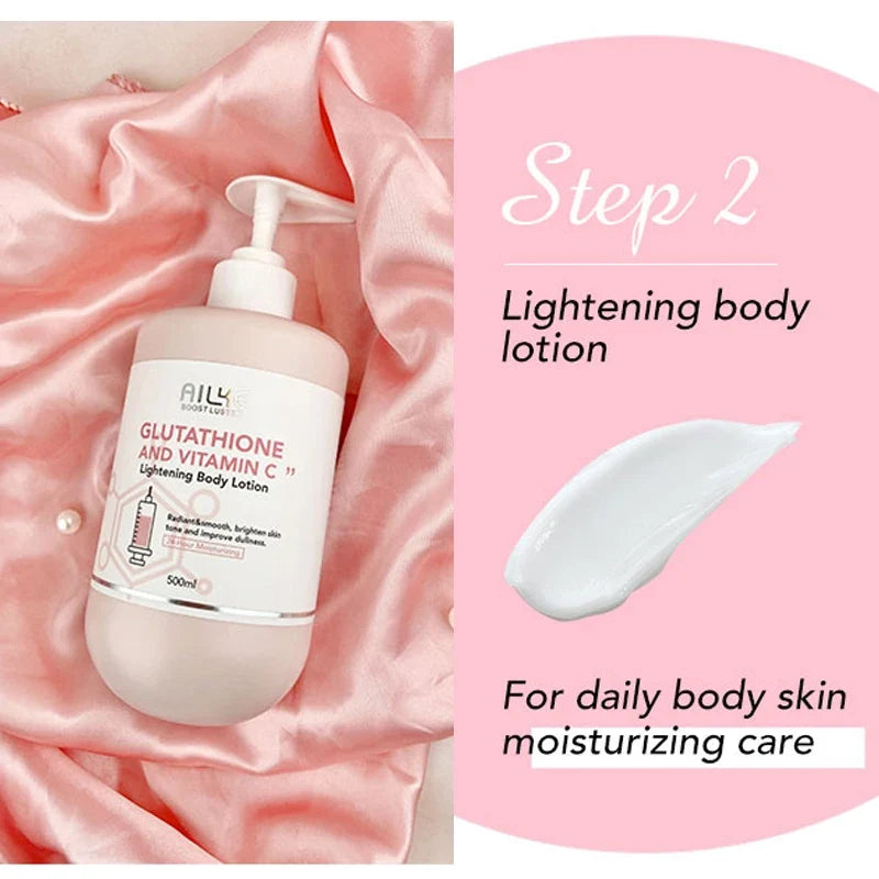 AILKE Vitamin C & Glutathione Brightening Body Lotion 500ml