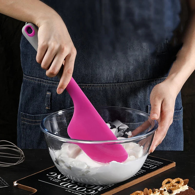 Silicone Butter Cake Spatula & Batter Scraper | Baking Tool