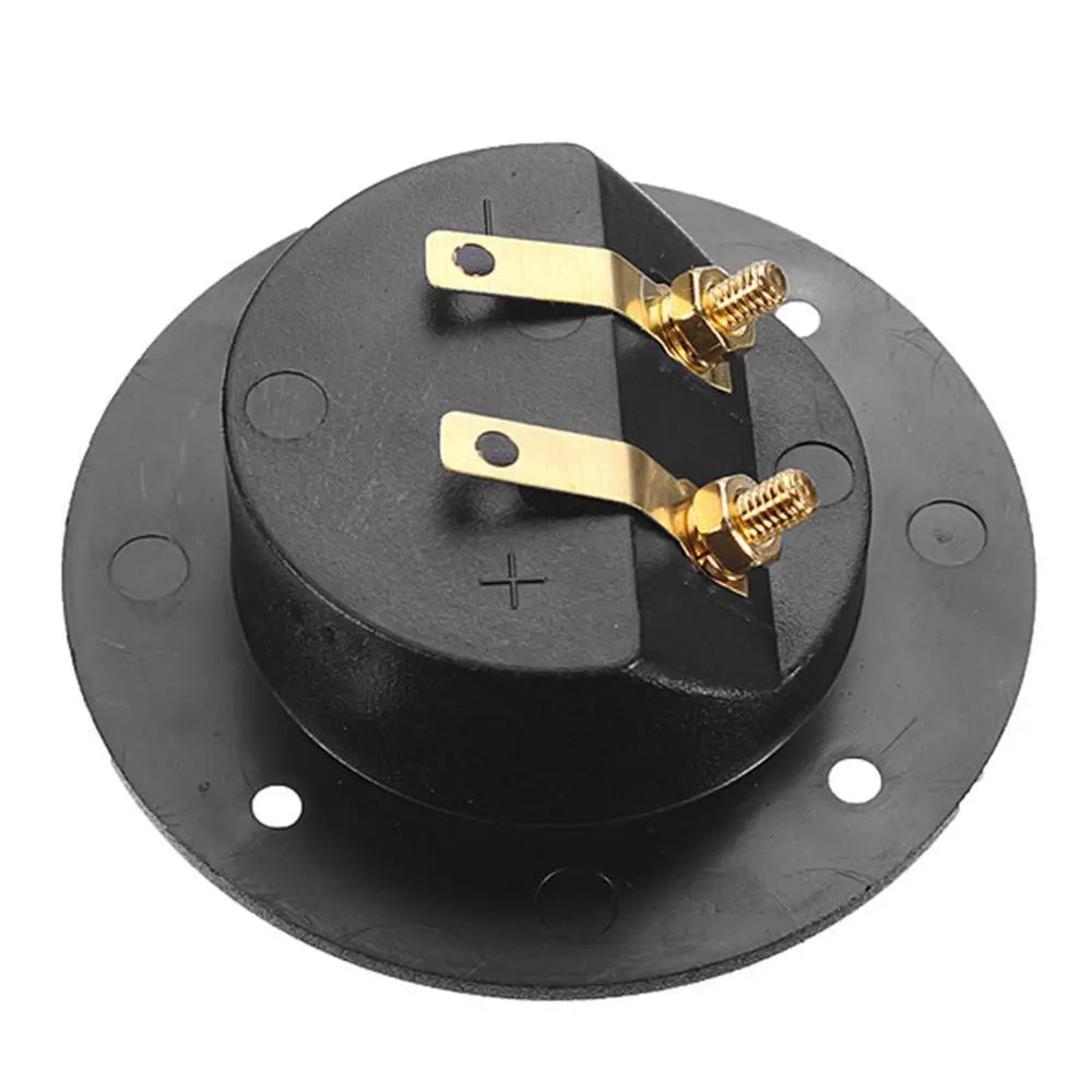 Professional Speaker Box Rear Back Panel Wiring Terminal Plug Round
