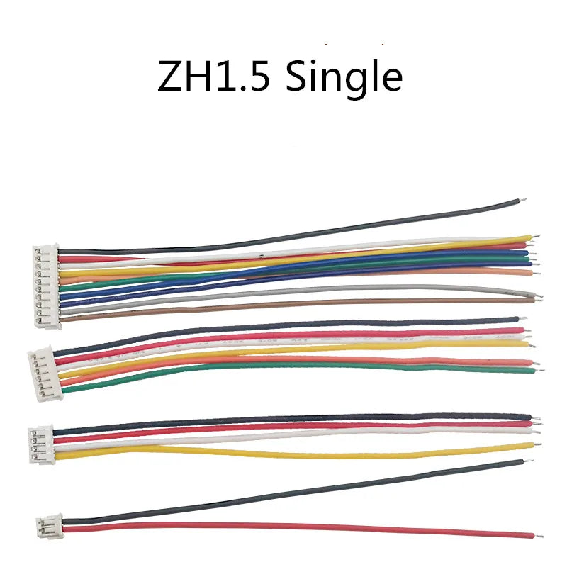 ZH Wire Cable Connector DIY ZH1 5 JST 2 3 4 6 7 8 9 10pin Electronic