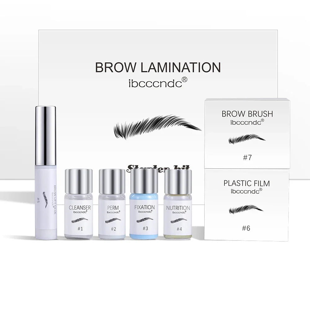 Keratin Brow Lamination Kit – Semi-Permanent Lift & Perm Set