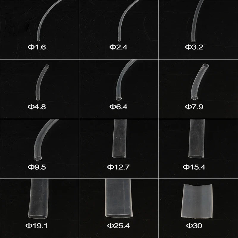 3:1 Adhesive Dual Wall Heat Shrink Tubing – Transparent 1.6-30mm