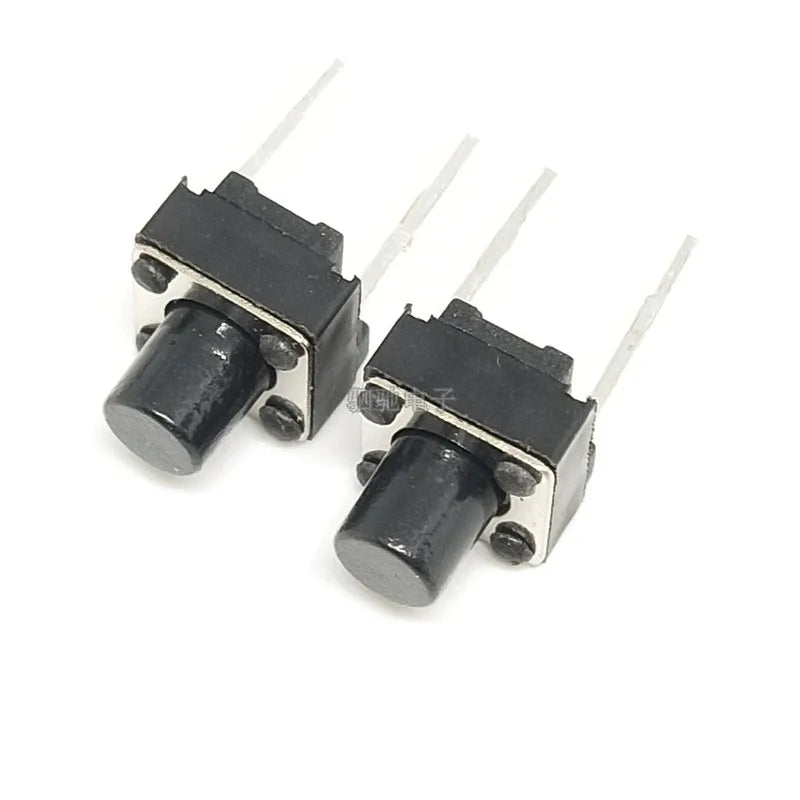 2P Tactile Switch Push Button Switches 6x6x4 3 5 6 7 8 9 10 Middle