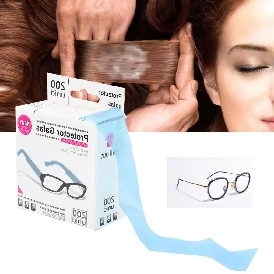 Disposable Glasses Leg Covers 200pc | Hair Coloring Protector