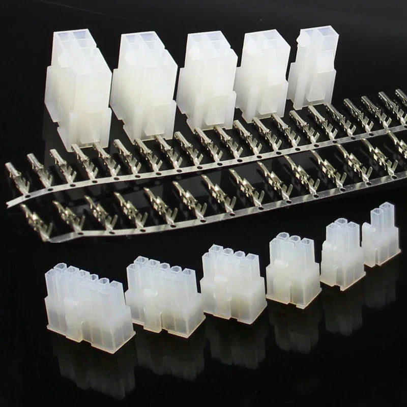 10sets 5557 5559 Pin Pitch 2P 4P 6P 8P 10P 16P 20P Auto Connector Plug