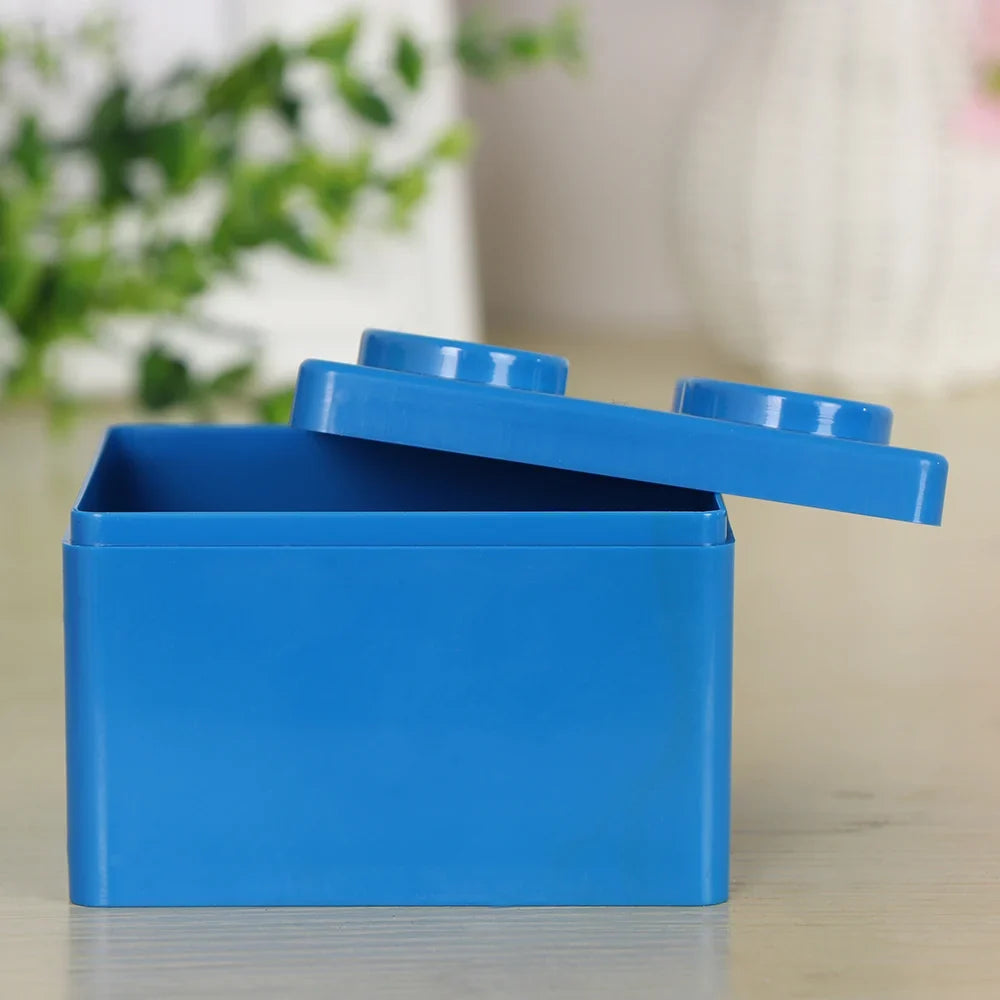 Creative Storage Box Building Block Shapes Plastic Saving Space