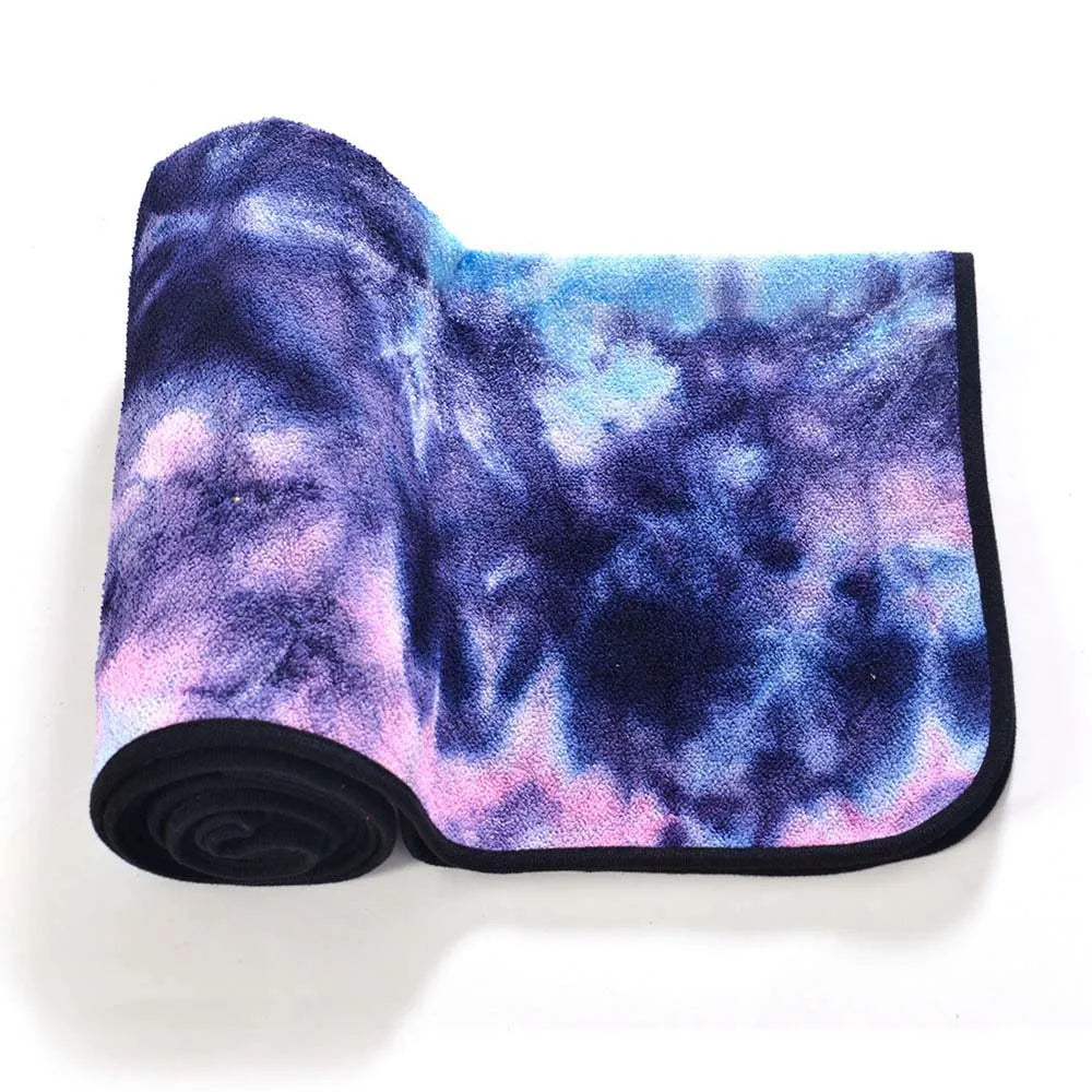 Non-Slip Microfiber Yoga Mat Towel – Fast Dry & Foldable
