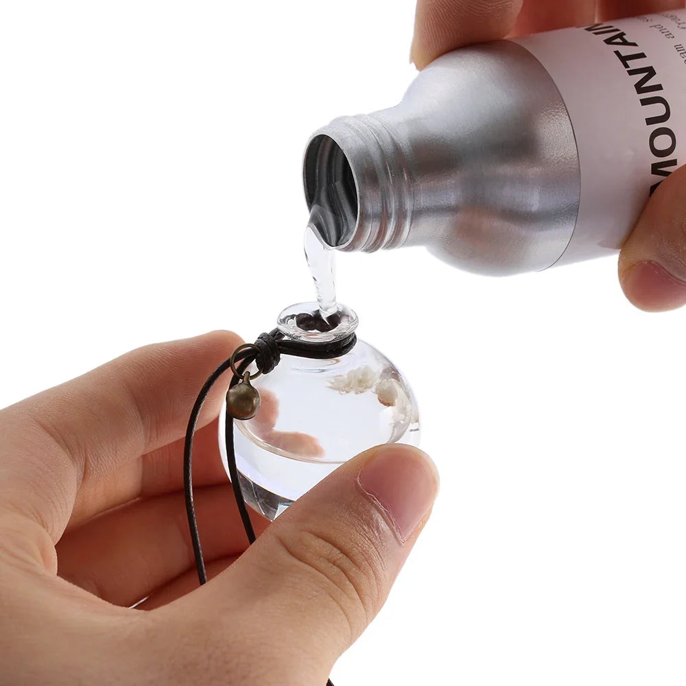 Car Perfume Bottle Pendant Household Storage Air Freshener Flower
