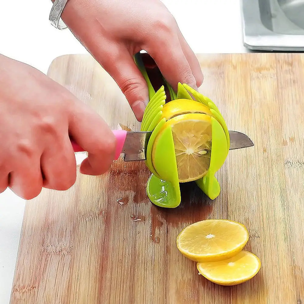 Handheld Tomato Slicer & Vegetable Cutter Kitchen Gadget