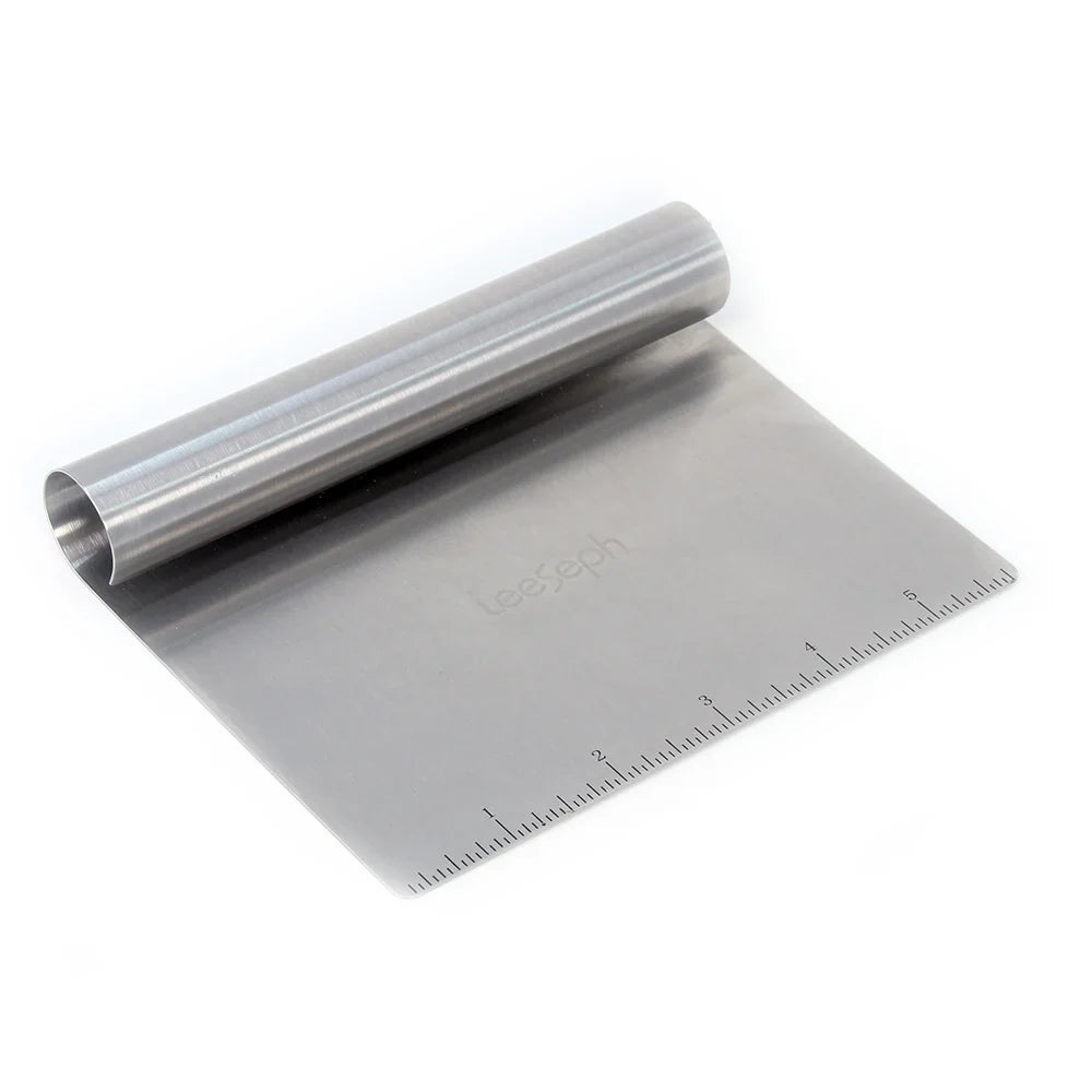 Leeseph Multi-purpose Stainless Steel Scraper Chopper Dough Pizza