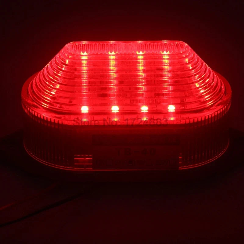 CNMAWAY TB40 LED Strobe Warning Light 12V 24V 220V IP44