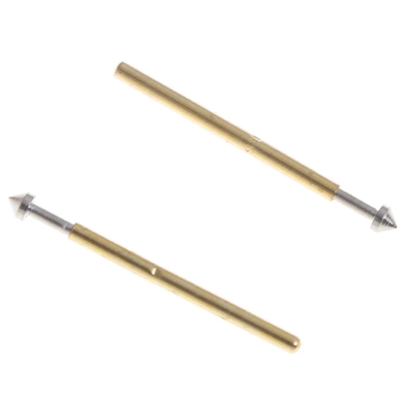 100pcs P75-E2/E3 Gold Plated Spring Test Probe Pogo Pins 1.3mm