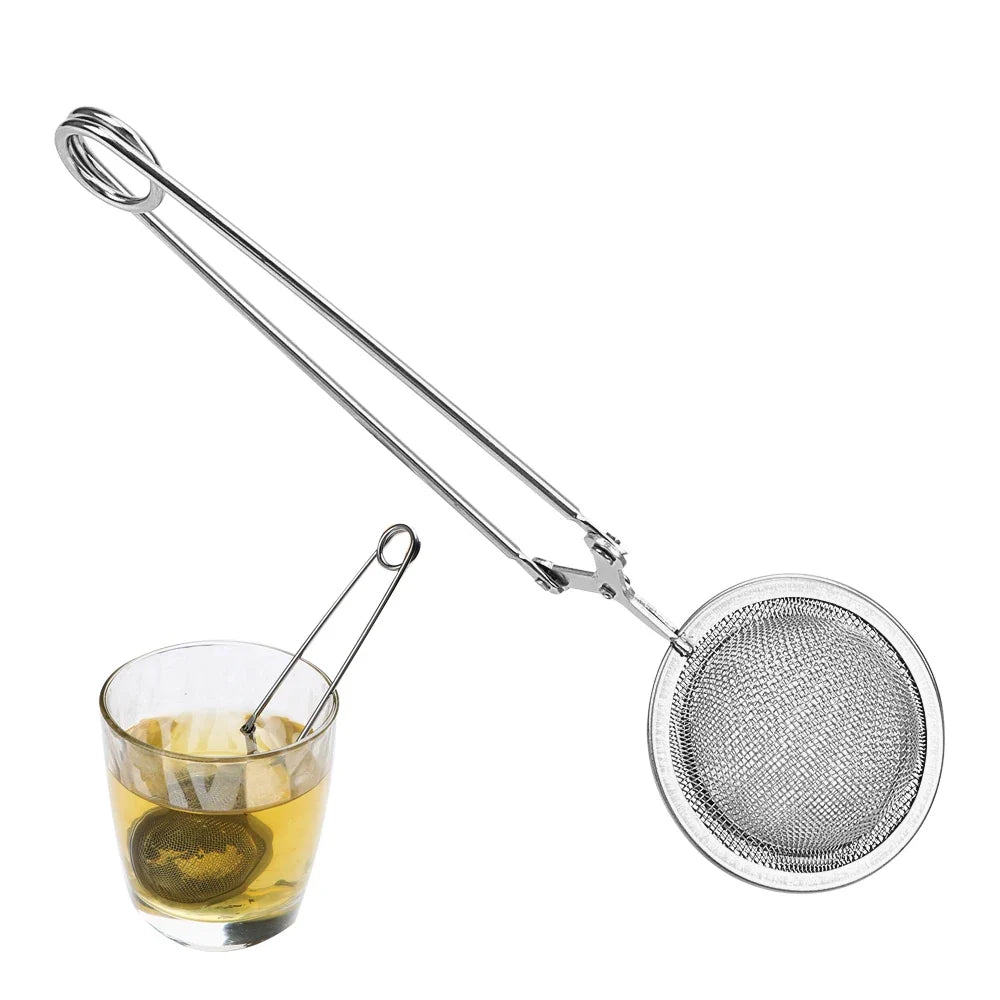 Stainless Steel Mesh Tea Ball Infuser – Loose Leaf Strainer