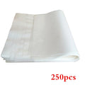 White Food Wax Paper Wraps 250/500 Pcs – 12" Burger & Sandwich