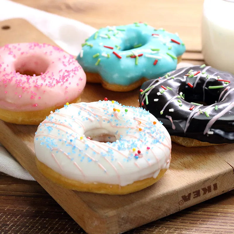 4-Type Donut Maker Mold Set – DIY Doughnut Cutter & Fondant