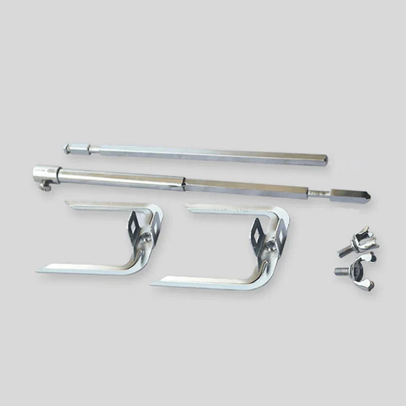 Scalable Stainless Steel Rotisserie Chicken Roasting Fork 31–39cm