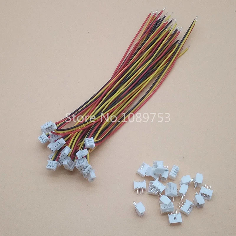 Micro JST 1 25 2P 3P 4P 5P 6P 8Pin Female Connector Plug Male Wire