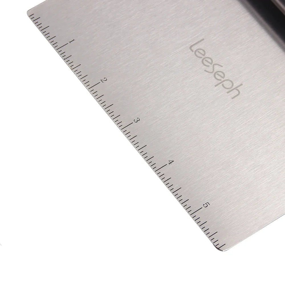 Leeseph Multi-purpose Stainless Steel Scraper Chopper Dough Pizza