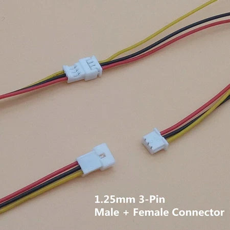 20 Sets Lot Micro JST 2-Pin 3-Pin 4-Pin Male Female Connector Plug
