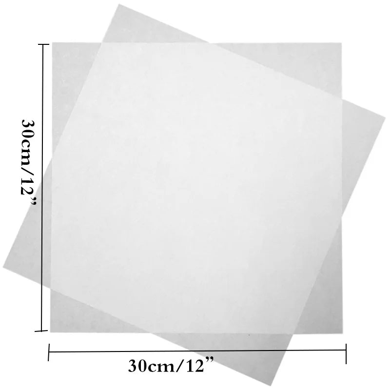 White Food Wax Paper Wraps 250/500 Pcs – 12" Burger & Sandwich