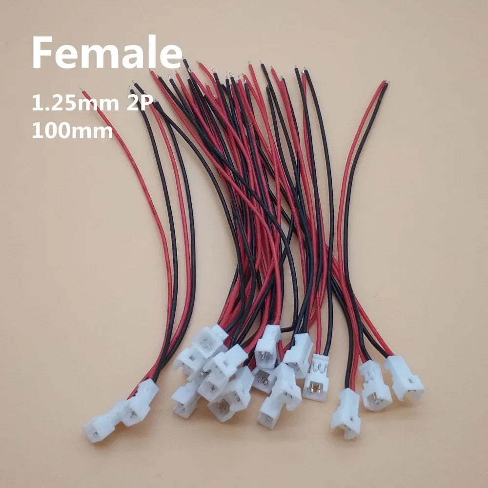 20 Sets Lot Micro JST 2-Pin 3-Pin 4-Pin Male Female Connector Plug
