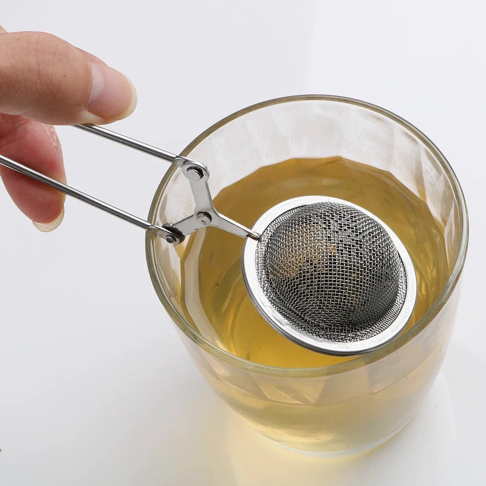Stainless Steel Mesh Tea Ball Infuser – Loose Leaf Strainer