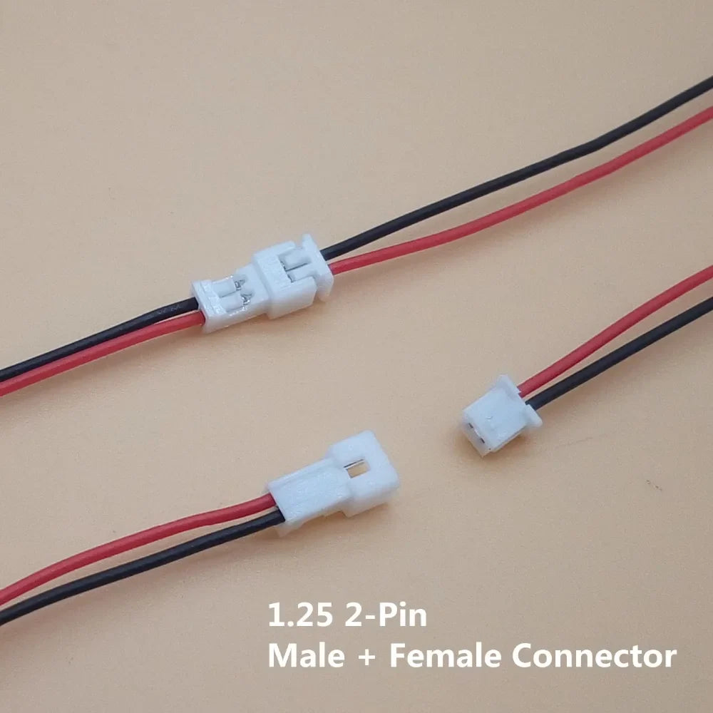 20 Sets Lot Micro JST 2-Pin 3-Pin 4-Pin Male Female Connector Plug
