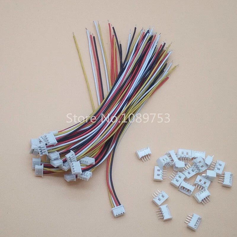 Micro JST 1 25 2P 3P 4P 5P 6P 8Pin Female Connector Plug Male Wire
