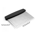 Leeseph Multi-purpose Stainless Steel Scraper Chopper Dough Pizza