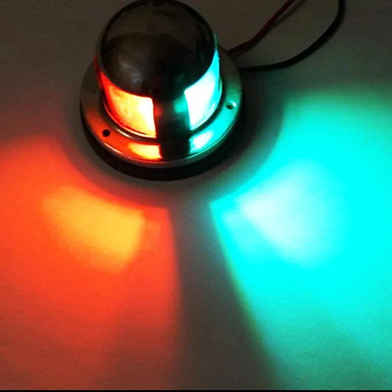 SU304 Marine LED Navigation Light 12V 24V | IP67 Boat Bow Light