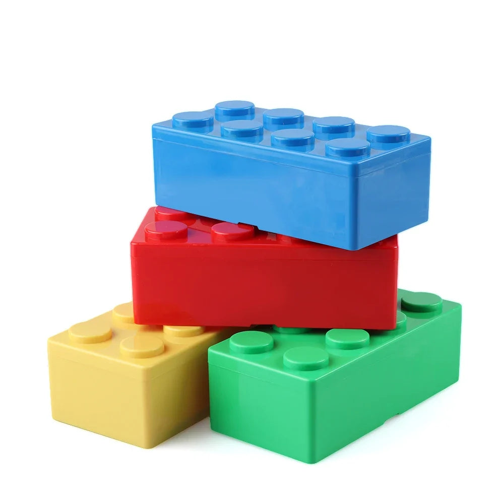 Creative Storage Box Building Block Shapes Plastic Saving Space