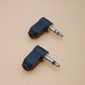 2pole 3pole Audio Mono Stereo Male Jack Plug Right Angle Plugs Phone